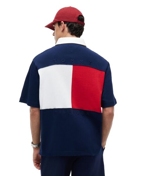TOMMY HILFIGER（トミー・ヒルフィガー） ポロシャツ ビッグフラッグ 