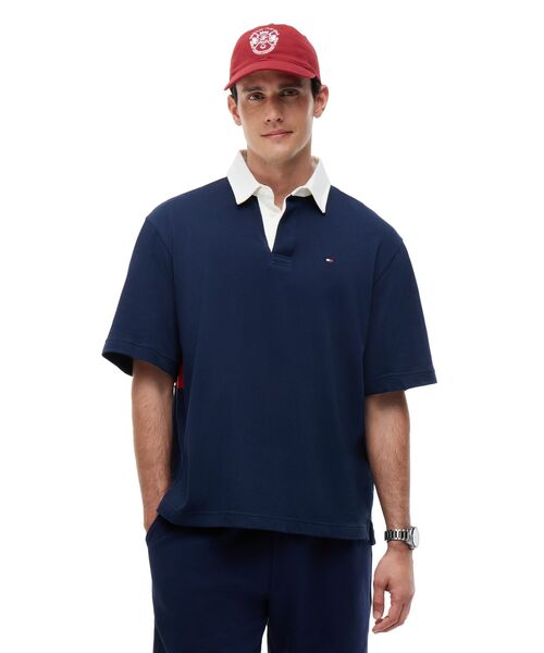 TOMMY HILFIGER（トミー・ヒルフィガー） ポロシャツ ビッグフラッグ 