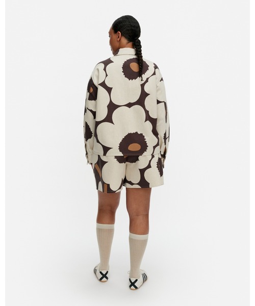 marimekko（マリメッコ） ブラウス シャツ Pilkkoa Unikko / Overshirt