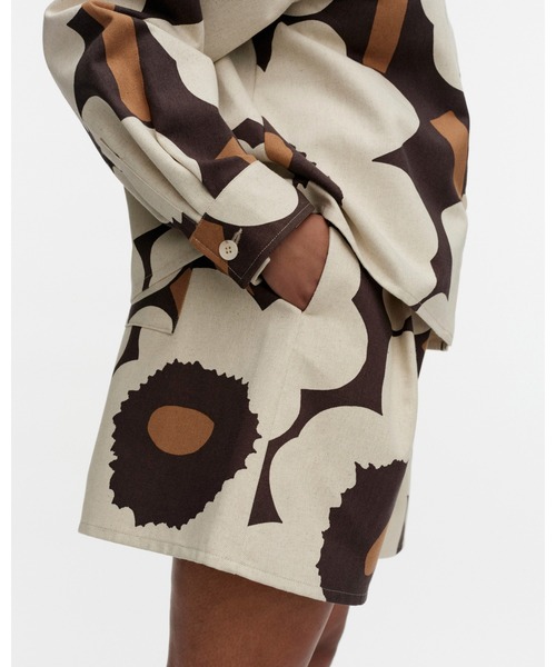 marimekko／マリメッコ 長袖ブラウス Salvain Attika marimekko（マリメッコ） ブラウス シャツ レディース メンズ