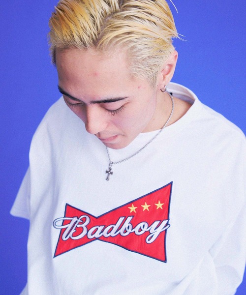 「BAD BOY」 半袖Tシャツ L グリーン メンズ_画像8
