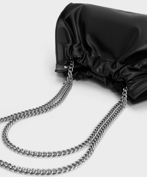 「CHARLES \u0026 KEITH」 トートバッグ L スミクロ レディースの画像