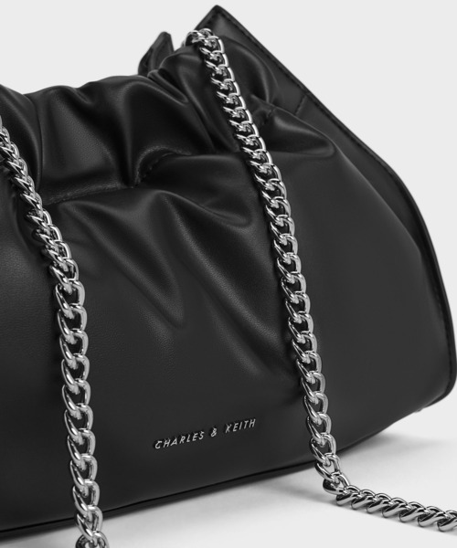 「CHARLES \u0026 KEITH」 トートバッグ L スミクロ レディースの画像