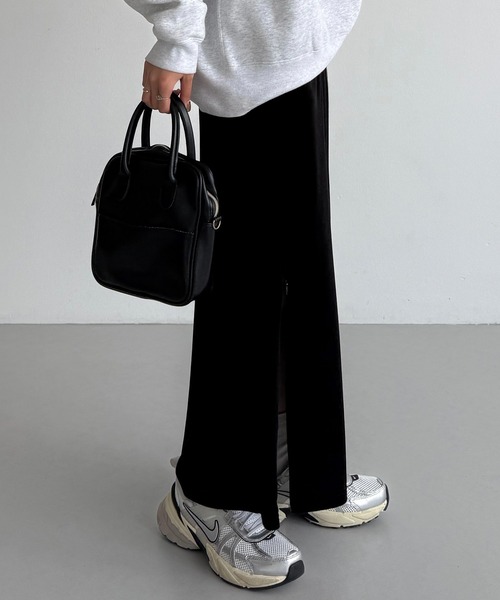 「callautia」 タイトスカート MEDIUM ブラウン レディース_画像4