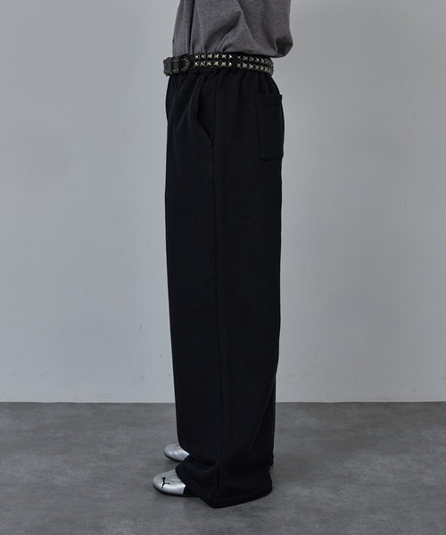 「AH ABAHOUSE」 スウェットパンツ 48 ブラック メンズ_画像3