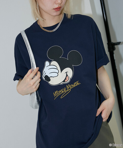 PUBLUX（パブリュクス） tシャツ 「機能性素材」Mickey Mouse/ミッキー