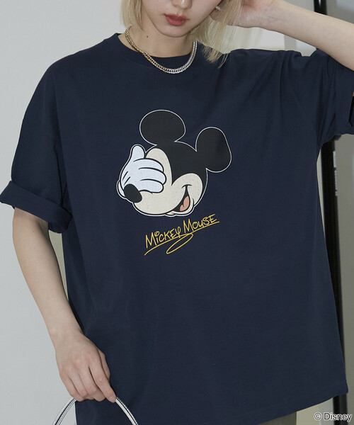 PUBLUX（パブリュクス） tシャツ 「機能性素材」Mickey Mouse/ミッキー