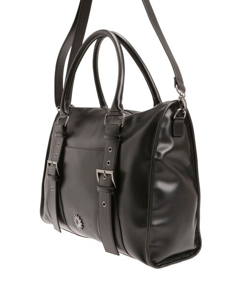 ショルダーバッグ バッグ 「A4・PC収納可能」ベルトデザインBIG ショルダーBAG レディースの画像