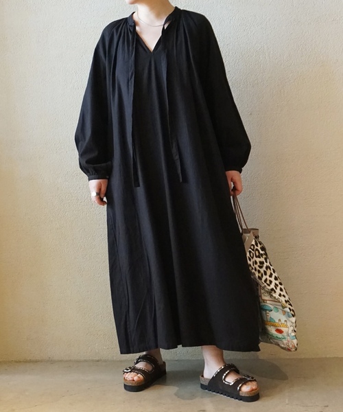 【】journal standard luxe ロングワンピース JOURNAL STANDARD LUXE（ジャーナルスタンダード ラックス） 長袖