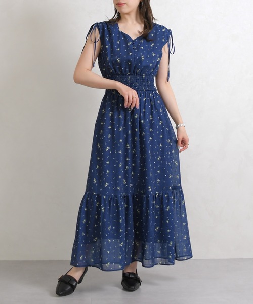 １５時までお値下げ‼️美品‼️Her lip to ノースリーブワンピース 花柄 M 31 Sons de mode（トランテアン ソン ドゥ モード） ワンピース 花柄