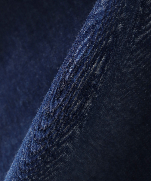 SEEALL シャツ SEEALL / シーオール REGULAR COLLAR SHIRTS DENIM