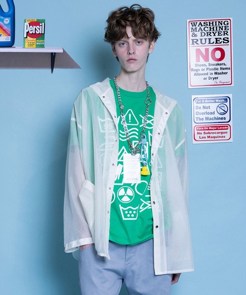 MILKBOY（ミルクボーイ） シャツ LAUNDRY HOODED シャツ メンズ