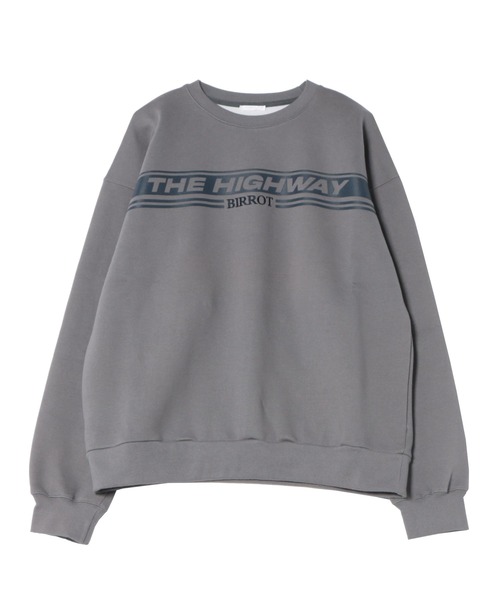 トレーナー スウェット BIRROT / HIGHWAY SWEATSHIRT(ロゴスウェット) レディース