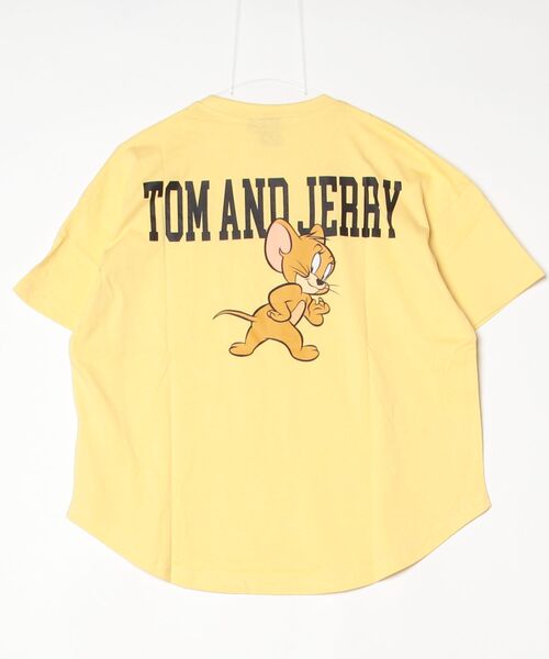 tシャツ 半袖 TOMandJERRY トムとジェリー レディース オーバーサイズ