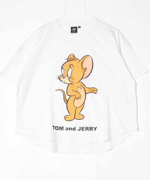 tシャツ 半袖 TOMandJERRY トムとジェリー レディース オーバーサイズ