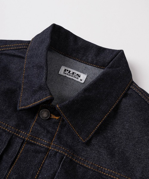 make a ray!」 「ples makers」デニムジャケット L ワンウォッシュ