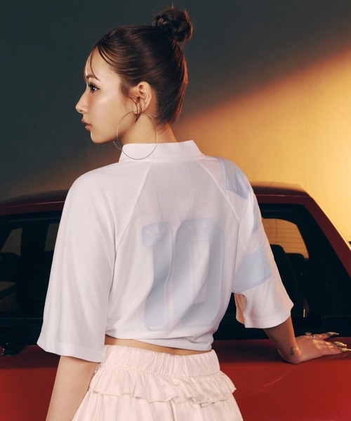 adidas（アディダス） adidas tシャツ 半袖 ウェア W TIED JERSEY
