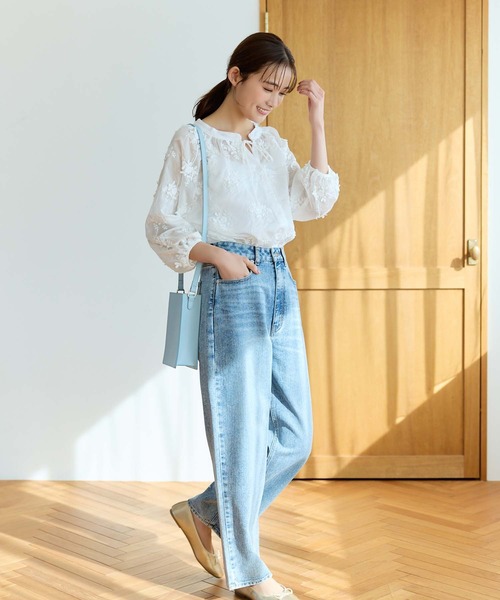 「fifth」 7分袖ブラウス M ホワイト レディース_画像5