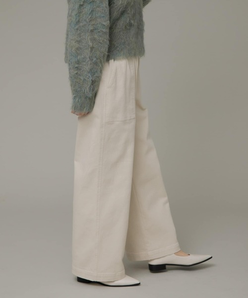 「URBAN RESEARCH Sonny Label」 イージーパンツ 38 ブラック レディース_画像5