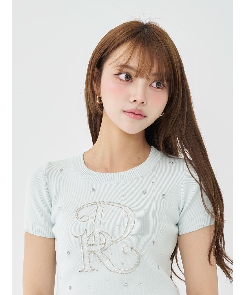 Darich（ダーリッチ） ニット セーター DRエンブロイダリービジュー
