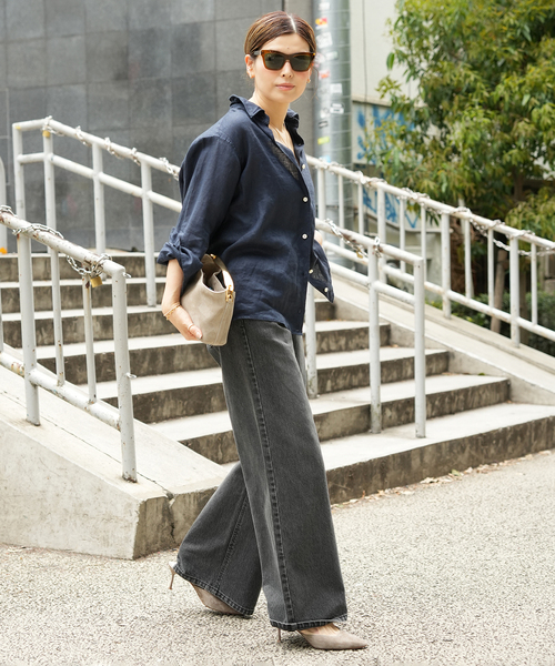 Deuxieme Classe（ドゥーズィエムクラス） ブラウス シャツ *LINEN