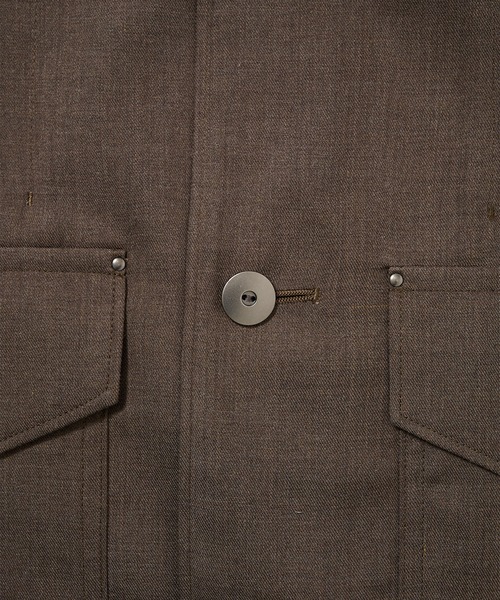 ブルゾン アウター 「STUDIOUS」Woolycupra WorkJacket メンズの画像