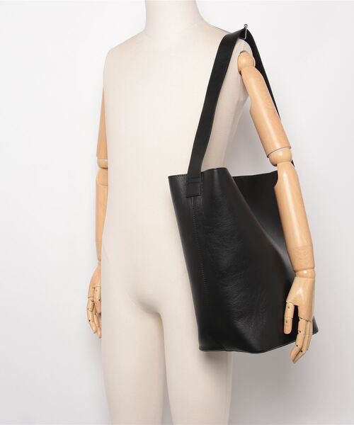 「Demi-Luxe BEAMS」 トートバッグ ONE SIZE ブラック レディース_画像5