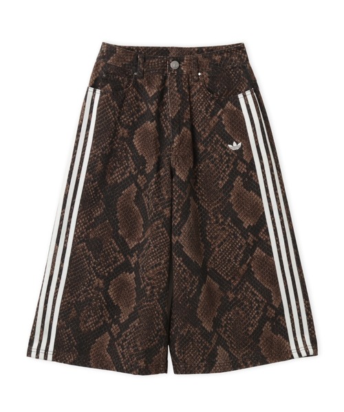 adidas（アディダス） ワイドパンツ ハーフパンツ ジーンズ デニム