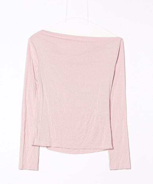 「Heather」 長袖カットソー FREE ピンク レディース_画像2