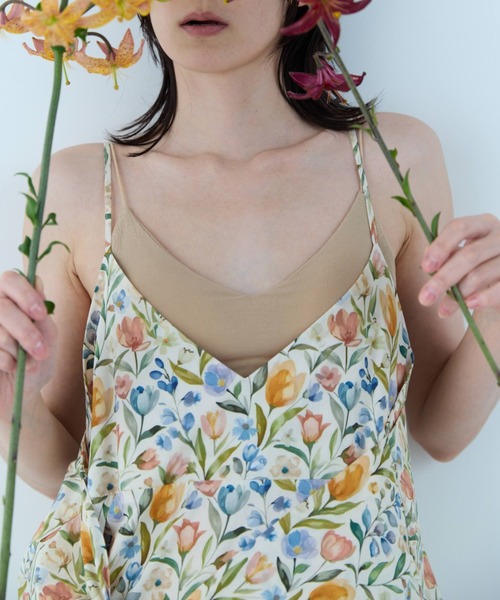 ワンピース Vintage Flower Camisole Dress