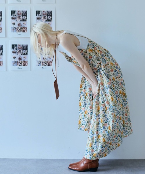 ワンピース Vintage Flower Camisole Dress