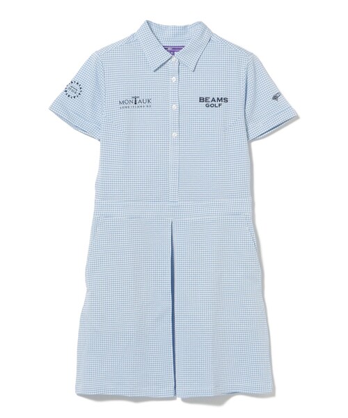 beams golf ワンピース BEAMS GOLF（ビームス ゴルフ） シャツワンピース MEDIUM サックス