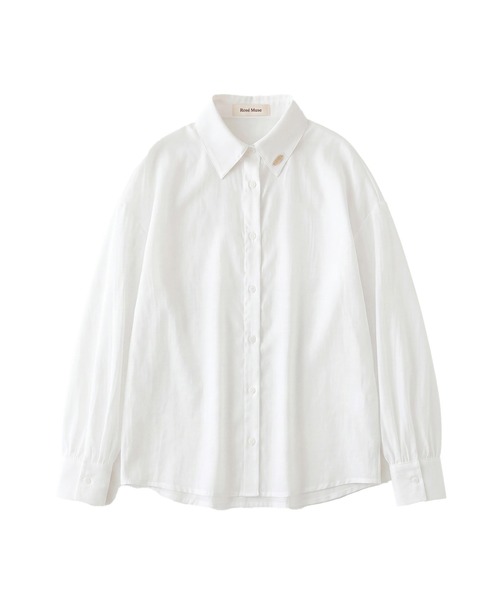 Rose Muse（ロゼミューズ） ブラウス シャツ Volume sleeve sheer