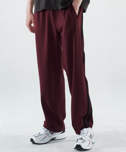 クランプ パンツ 2line wide track pants / 2ライン ワイドトラックパンツ ZOZOTOWN PayPayモール店 - 通販 - PayPayモール ブランド