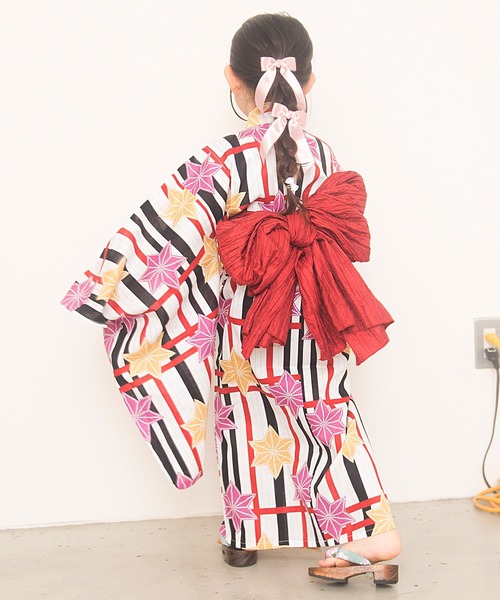 dita 浴衣　2点セット Dita 浴衣 キッズ浴衣2点セット キッズ 子供 女の子 : ZOZOTOWN