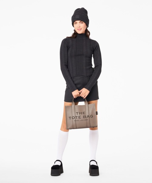 トートバッグ THE LEATHER MEDIUM TOTE BAG/ザ レザー ミディアム トートバッグ レディース メンズの画像