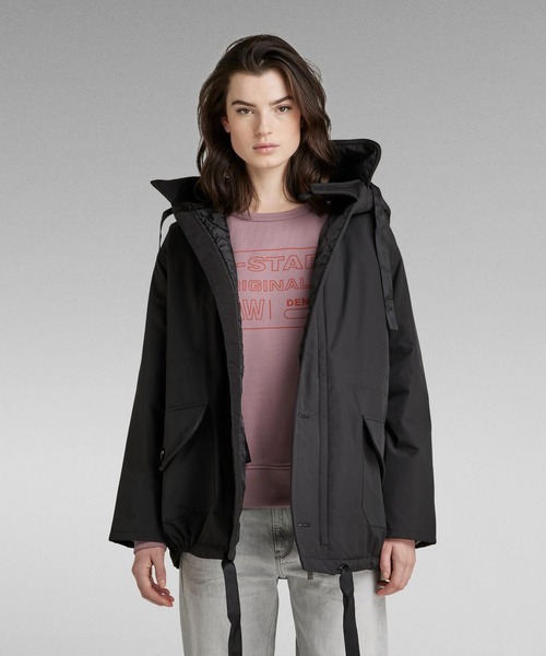 G-STAR RAW ジャケット ナイロンジャケット MID PARKA/オーバーサイズ 