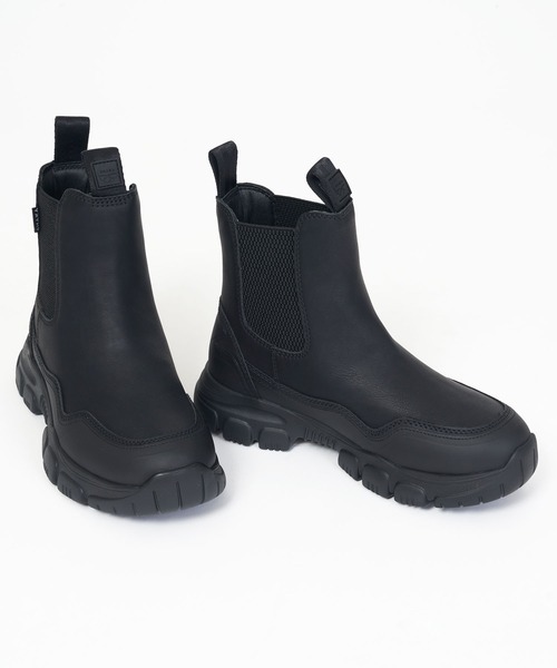 SHAKA（シャカ） ブーツ 軽量 撥水 厚底 サイドゴアブーツ TREK