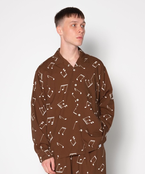 シャツ ブラウス L/S OPEN COLLAR ALOHA SHIRT ”ROGERS L/S OPEN COLLAR ALOHA SHIRT BEDWIN THE HEARTBREAKERS，ベドウィン アンド
