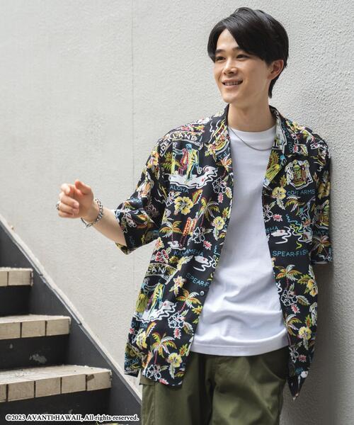 WEGO（ウィゴー） シャツ ∴WEGO/別注Avantiアロハシャツ メンズ