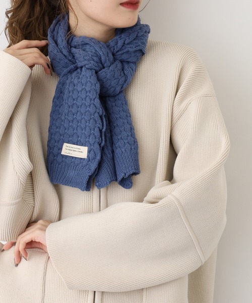 FUNALIVE（ファンアライブ） マフラー ストール PAGE ONE ぽこぽこ