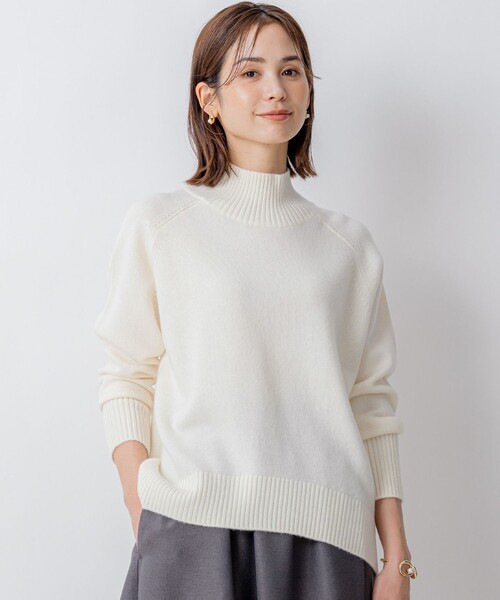組曲 ニット セーター 「8色展開・WEB限定」ウールカシミヤ