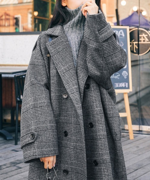 レディース チェスターコート トレンチコート ロング丈 韓国 miniministore トレンチコート コート 中綿 チェスターコート