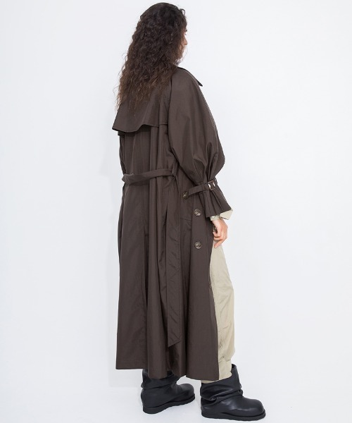 leinwande トレンチコート コート Trench Rain Coat レディース