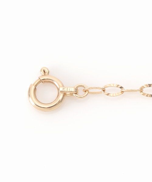 Jouete k10YG ボールチェーンネックレス k10 K10YG ネックレス