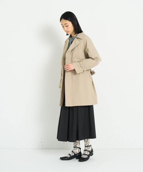 ADIEU TRISTESSE トレンチコート コート ハーフトレンチコート