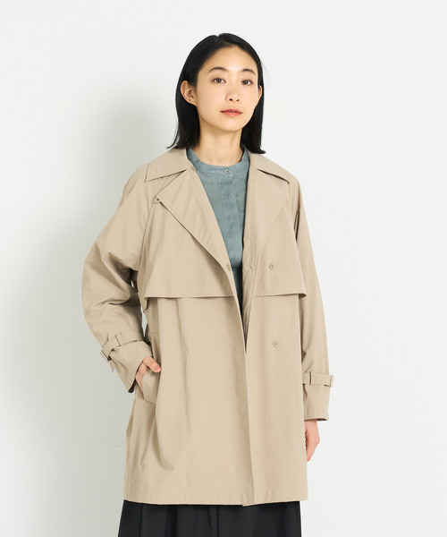 adieu tristesse トレンチコート ADIEU TRISTESSE トレンチコート コート ハーフトレンチコート