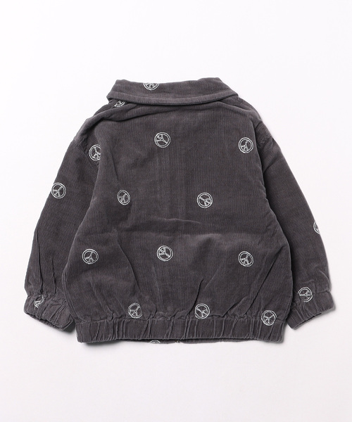 ベビー 「Rylee＋Cru」CORD BOMBER || PEACE EMBROIDERYの画像