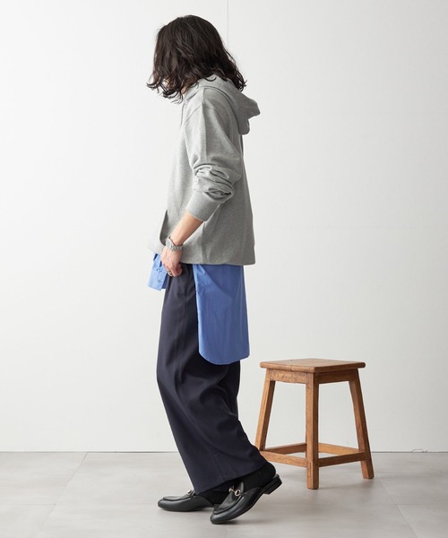 SHIPS.me パーカー 「ZOZO限定」SHIPS.me: ロゴスウェットフーディ