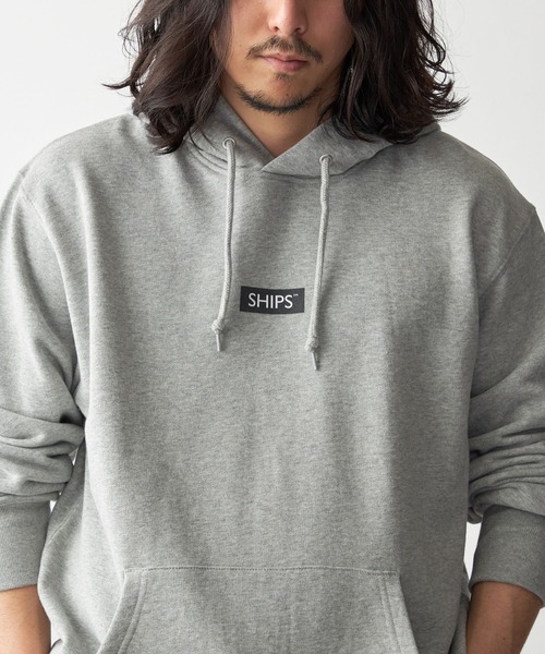 SHIPS.me パーカー 「ZOZO限定」SHIPS.me: ロゴスウェットフーディ